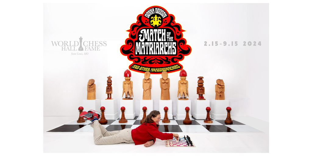 World Chess Hall of Fame to Premiere New Exhibition: Donna Dodson: Match of the Matriarchs and other Amazonomachies