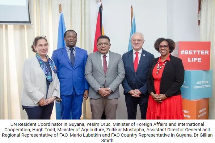 ‘Zero hunger by 2030’ ambitious target the Caribbean region must achieve, says foreign minister Todd