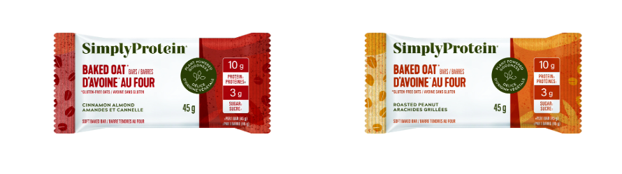 Gluten-free oat bar from SimplyProtein