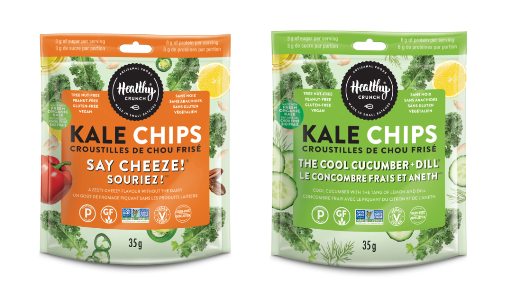 Healthy Crunch Kale Chips return