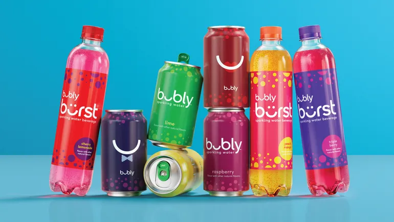 How Bubly aims to shake up sparkling water with new Burst brand extension