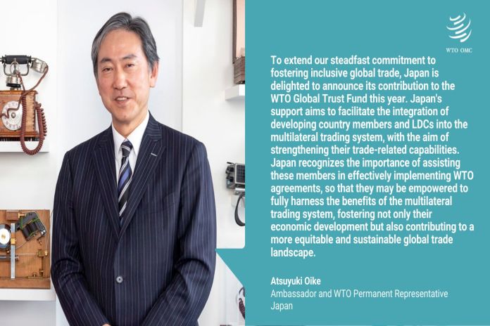 Japan provides € 115,000 to support trade-related capacity-building in developing economies