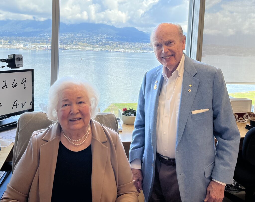 Maureen Chant, admin assistant to Jimmy Pattison for 61 years