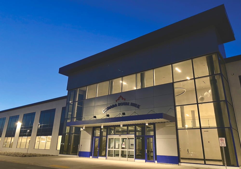 The Canada Royal Milk processing plant in Kingston, Ont. 