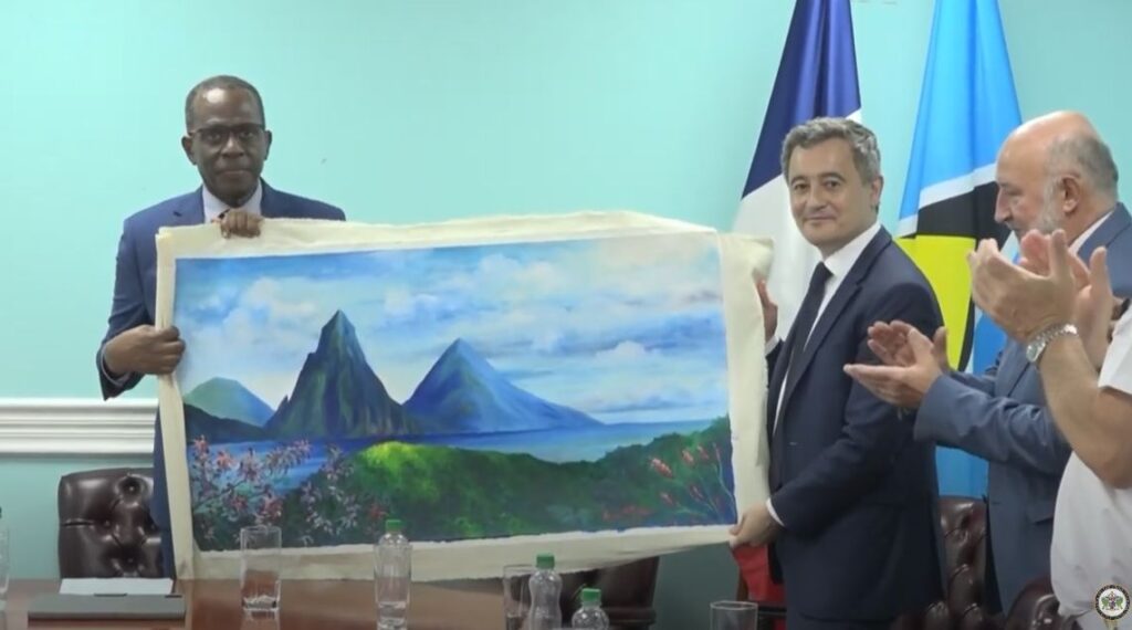 St Lucia - France to strengthen cooperation in security, health, and education