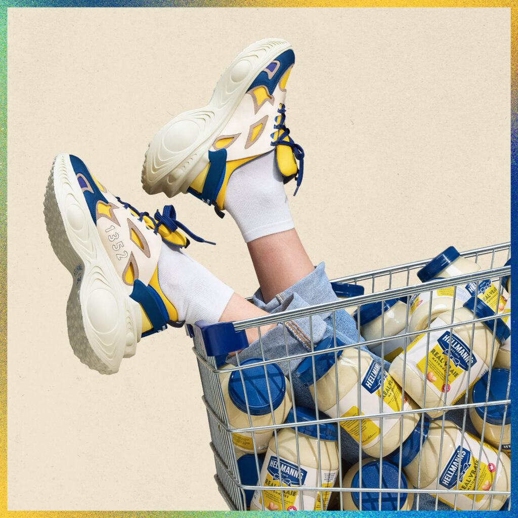 Hellmann's Canada drops limited edition sneakers made from food waste, supports Second Harvest