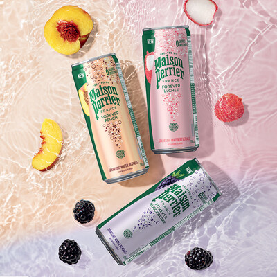 Forever range from PERRIER's new brand MAISON PERRIER is now available for purchase nationally at Canadian retailers; Chic range to launch this summer. (CNW Group/Perrier)