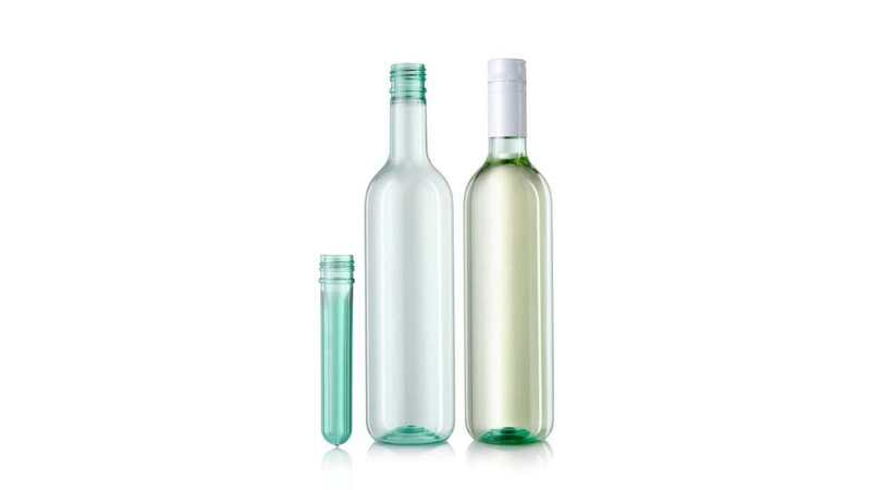 Alpla recyclable wine PET bottles cut carbon emissions by 50%