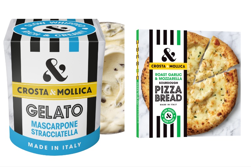 Crosta & Mollica expands range of Italian frozen desserts and pizzas