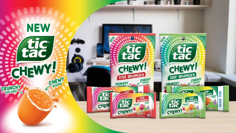 Ferrero moves beyond mints and chocolate with Tic Tac Chewy