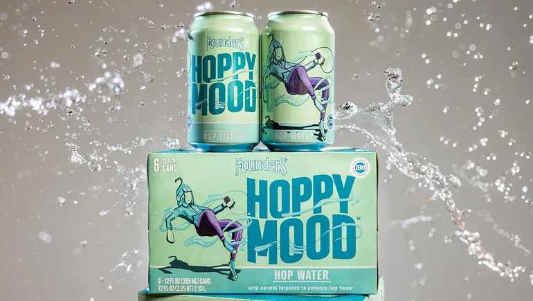 Founders Brewing brings botanical buzz to nonalcoholic hop water