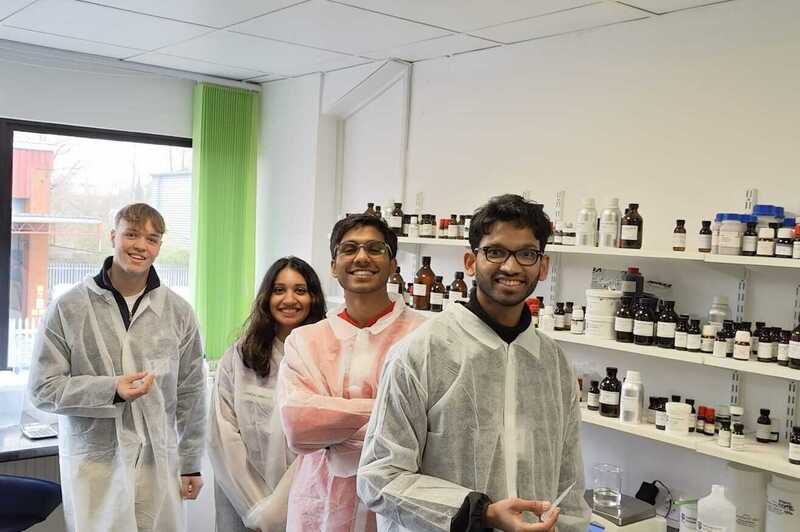 Reading University students get a taste for flavour at I.T.S