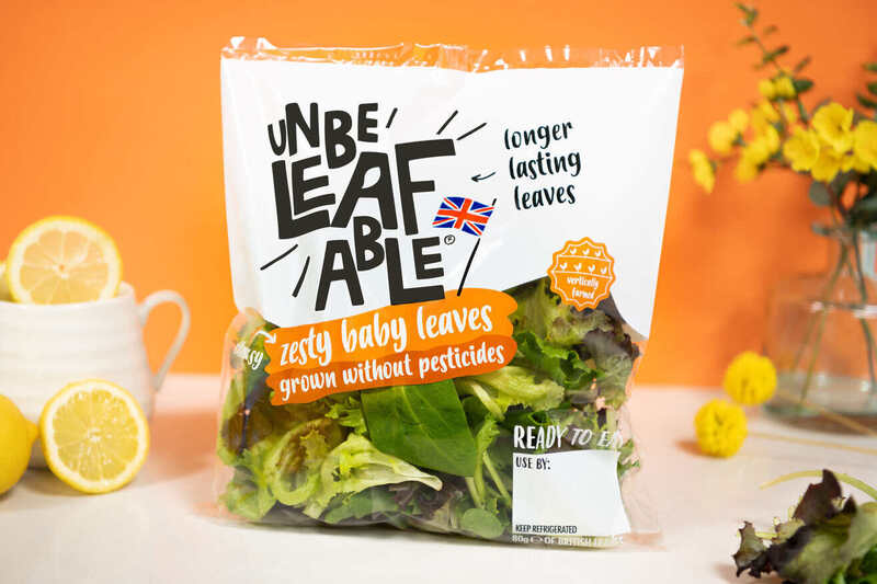 Vertical farm launches new salad product in Tesco