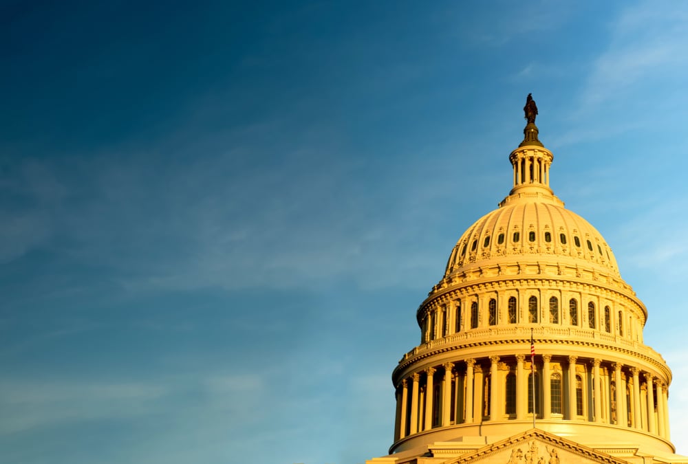 The United States Capitol building in Washington, D.C.