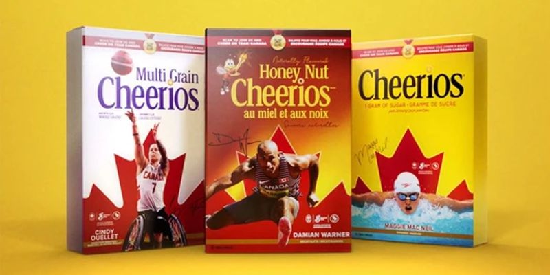 Cheerios celebrates Team Canada heading to the Paris 2024 Olympic and Paralympic Games with Cherish the Good campaign