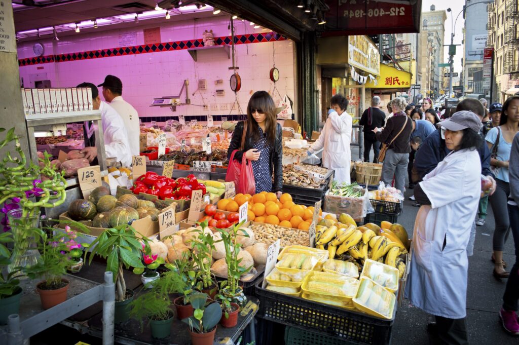 Endangered item being sold in food market in New York