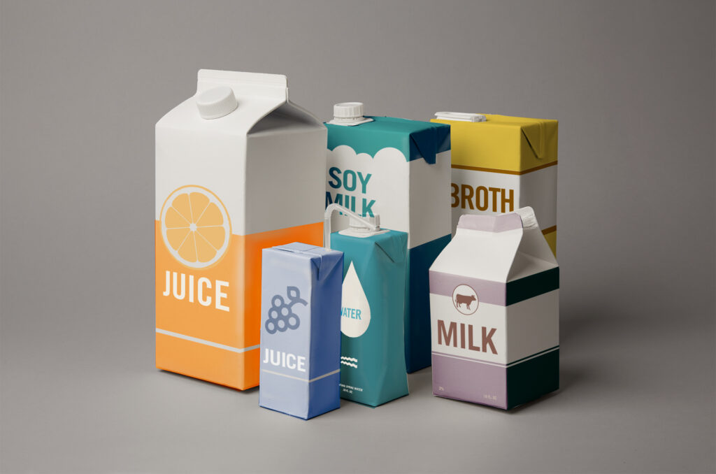 Innofibre confirms the use of recycled cartons for packaging