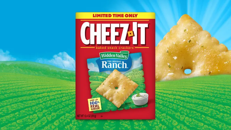 Leftovers: Cheez-It joins forces with Hidden Valley Ranch | Kellogg, Crumbl bring cookies to cereal