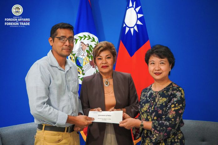 Taiwan contributes to Belize wildfire recovery efforts