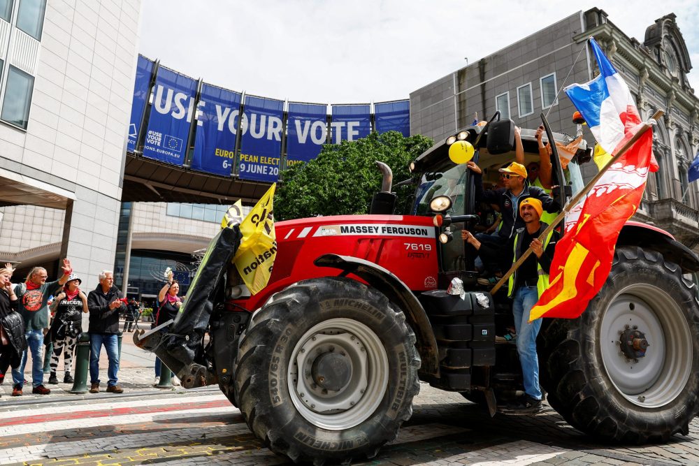 Main farming groups shun Brussels protest against EU green policies