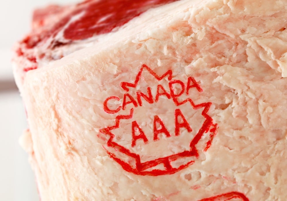 According to Agriculture and Agri-Food Canada, no Canadian beef has been shipped to the U.K. this year.