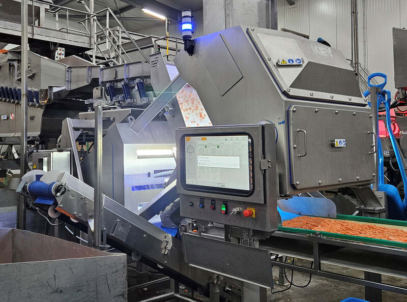 Key Technology introduces Compass optical sorter for IQF products