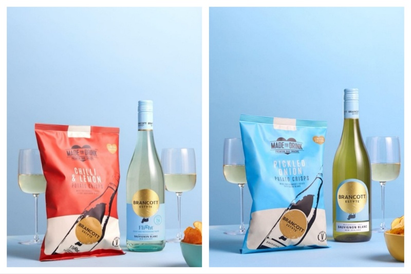 Made for Drink curates two unconventional crisp flavours that pair with wine