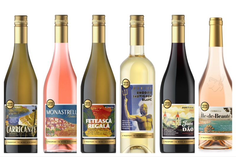 Asda's affordable Wine Atlas range encourages Brits to explore varieties