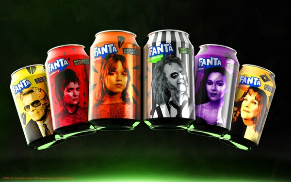 Fanta and Warner Bros Pictures announce partnership with the new movie Beetlejuice Beetlejuice