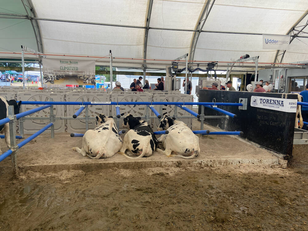 The Dairy Innovation Centre at Canada's Outdoor Farm Show.