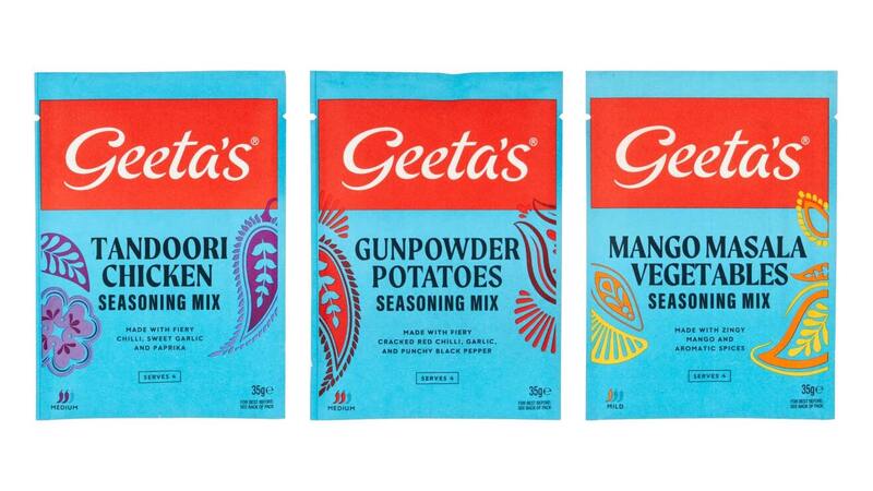 Geeta broadens its selection of Indian spice blends