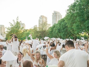 Diner en Blanc returns in Vancouver August 15, 2024.