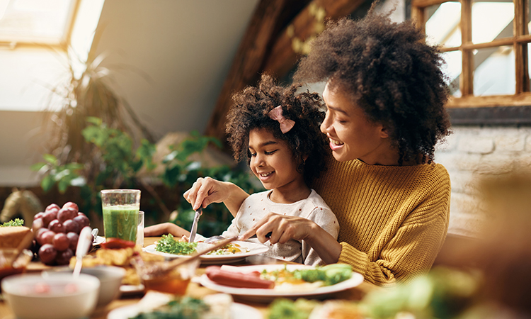 Parental eating habits strongly influence children's dietary patterns