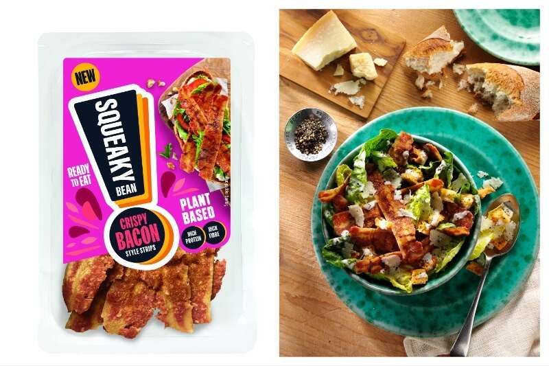 Squeaky Bean launches Crispy Bacon Style Strips