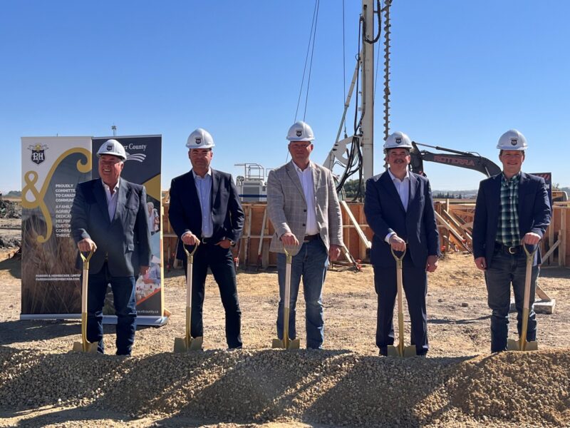 P&H Milling breaks ground on new flour mill in Alberta