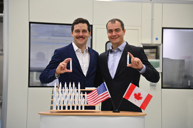 Laurent Dallaire, CEO, Innodal, and Dr. François Bédard, CTO, Innodal.