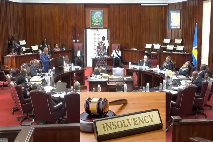 St Lucia’s parliament passed insolvency legislation 10 years later