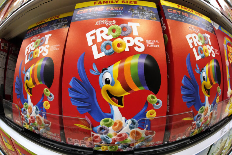 Protesters demand Kellogg remove artificial colours from Froot Loops and other cereals