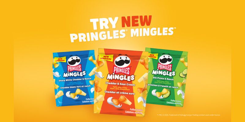 Pringles® is popping out of the can this fall with the Canadian launch of its first-ever Puffed Snack, Pringles® Mingles™