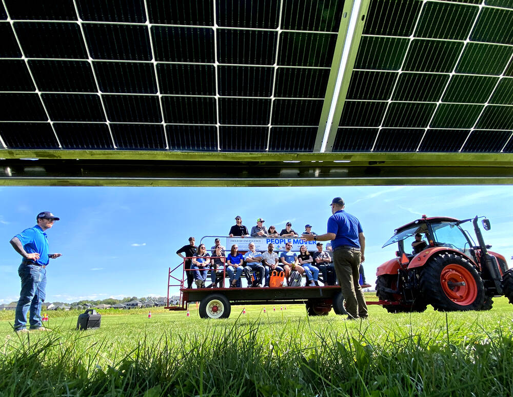 Jeff McAloon, The Smart Energy Company co-founder, shares how one Noreaster micro solar farm can benefit farm operations by offsetting, if not eliminating, the cost of electricity with a four to seven-year return on investment during the "Off the Beaten Path" tour at Canada