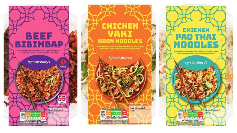 Sainsbury's draws inspiration from Asia wifor ready meals line