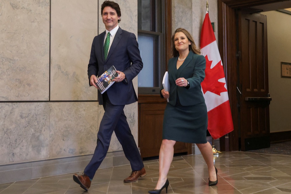 Freeland resigns from cabinet | Farmtario