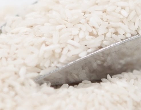 Long-grain white rice. (Honeyville.com)
