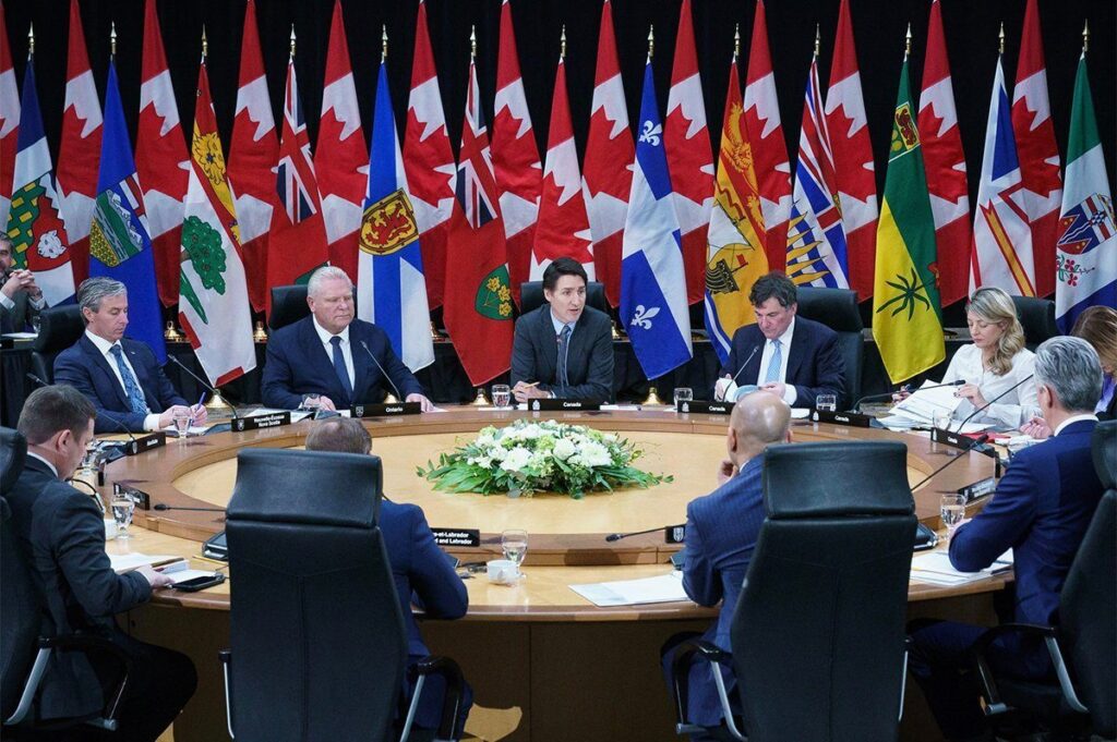 Prime Minister, premiers discuss how to improve interprovincial trade in face of tariffs