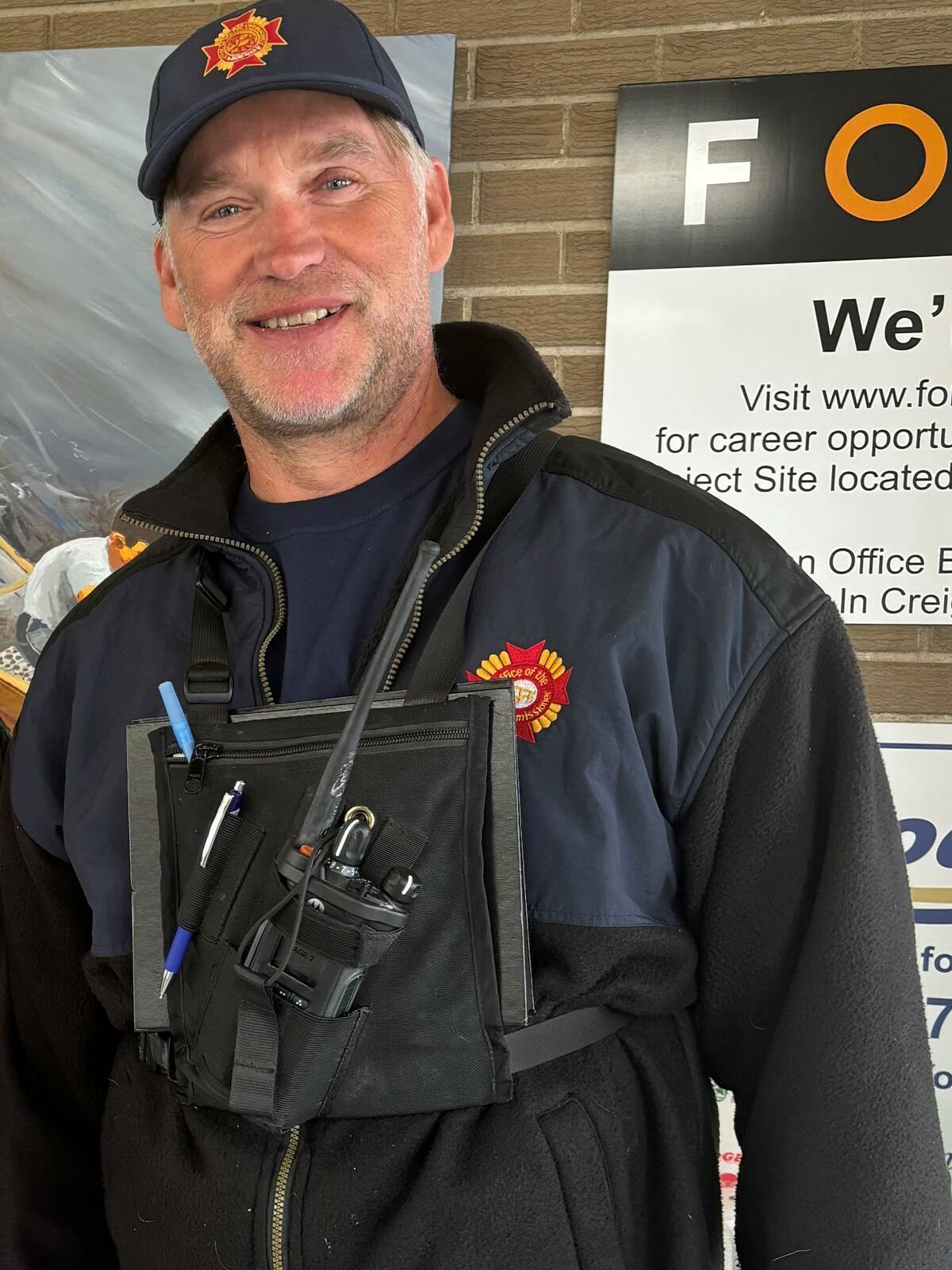 Jeff Erwin, wildland urban interface specialist with Manitoba Agriculture.
