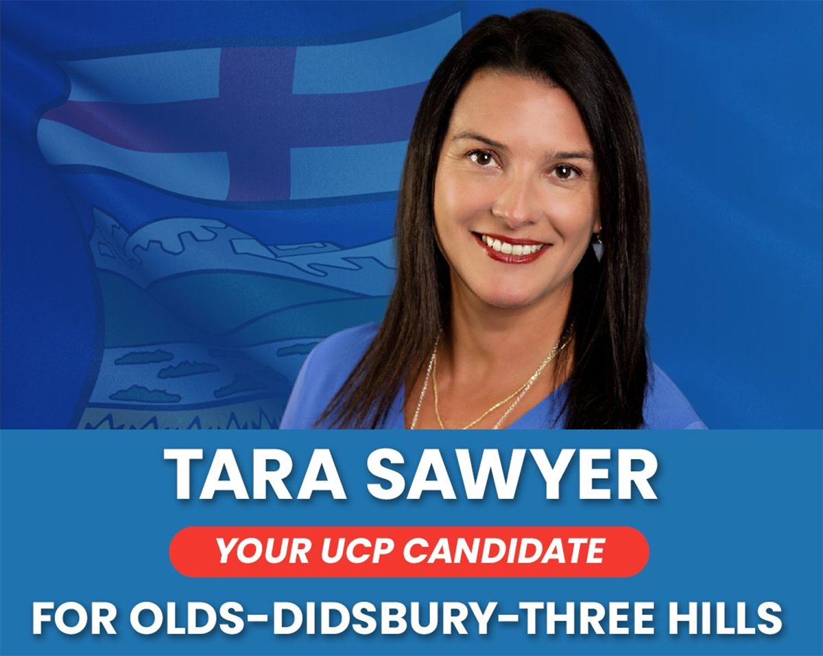 Photo of Alberta United Conservative Party candidate for Olds - Didsbury - Three Hills, Tara Sawyer.
