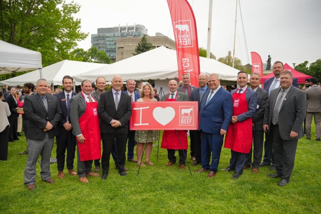 BFO Directors were joined by Premier Ford, Trevor Jones, Minister of Agriculture, Food and Agribusiness and MPP Bill Rosenberg and MPP Paul Vickers, Parliamentary Assistants to the Minister of Agriculture, Food and Agribusiness. 