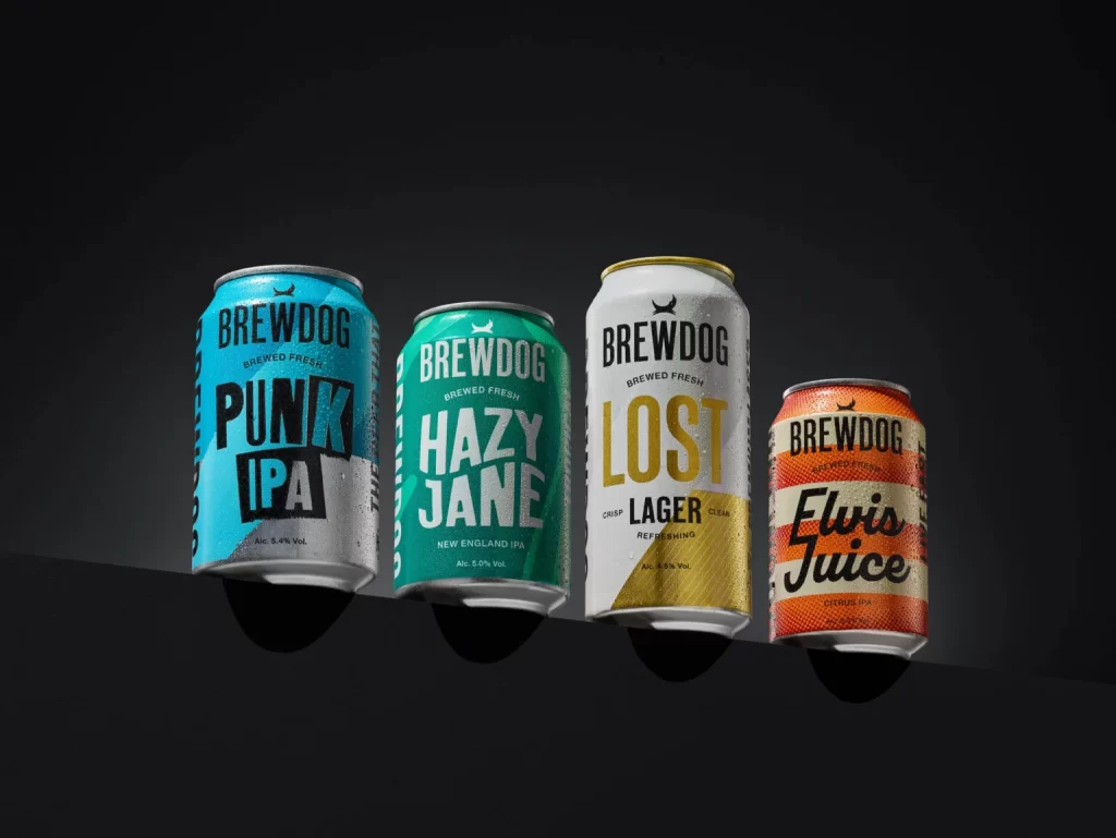 BrewDog rebrands core beers and scores London Stadium deal