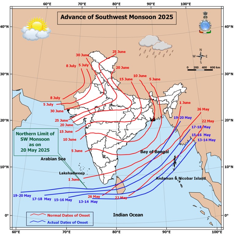 Pulse weekly: Early start expected for Indian monsoon