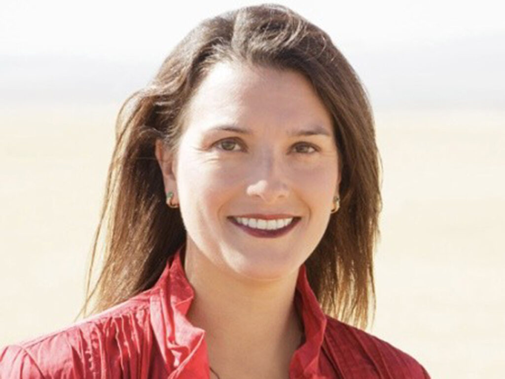 A mugshot of Tara Sawyer.